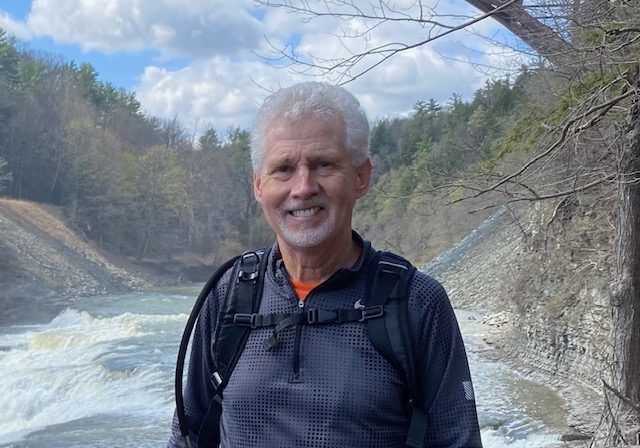 Keith Yeates - hiking in letchworth state park